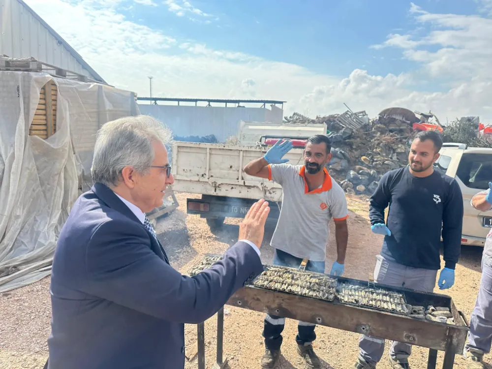 BAŞKAN MİRZA’DAN PARK VE BAHÇELER EKİBİNE ZİYARET