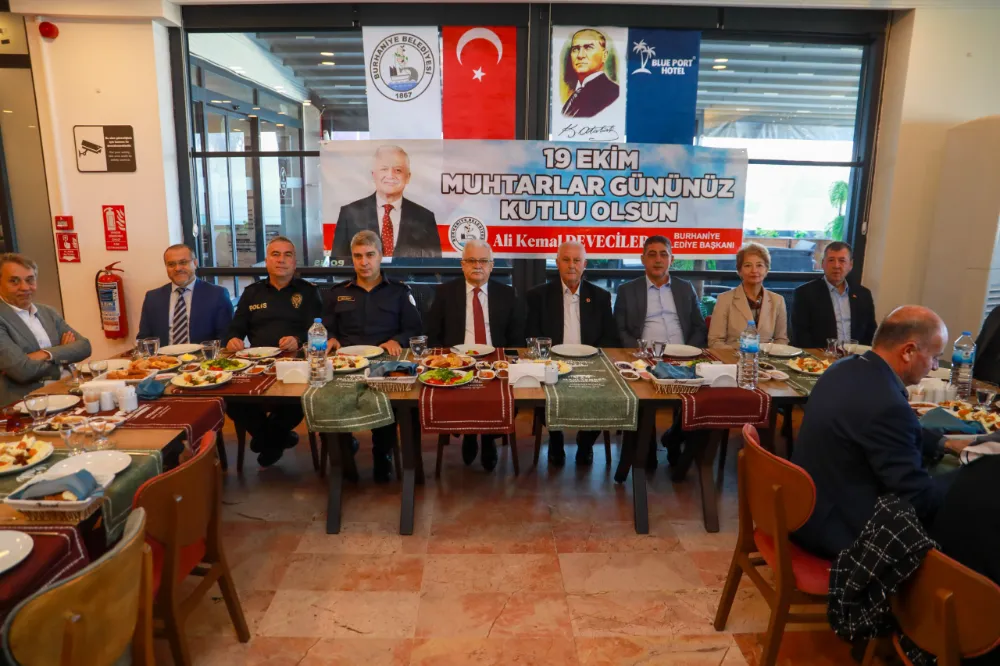 BAŞKAN DEVECİLER MUHTARLAR İLE BİR ARAYA GELDİ