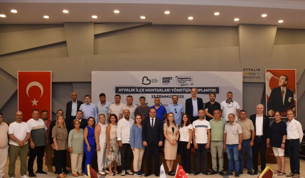 Büyükşehir, Ayvalık’ta Muhtarları Dinledi