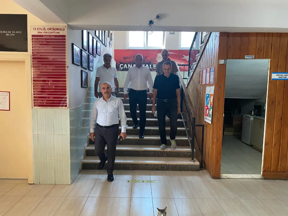 İl Millî Eğitim Müdürü Murat Demir’in Ayvalık’taki Eğitim Yatırımlarına Yönelik Ziyaretleri