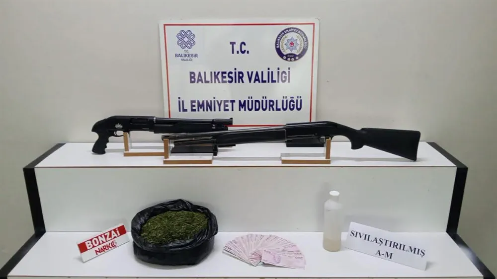 EDREMİT NARKOTİK’TEN UYUŞTURUCU MADDE OPERASYONU