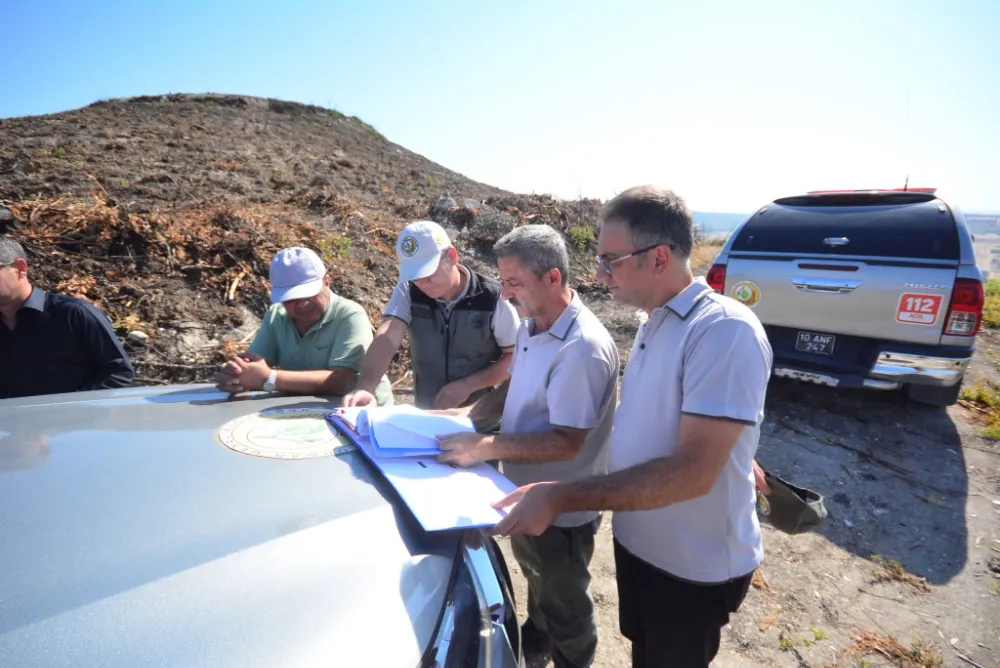 Yangınla Kararan Topraklarımızı, Emeklerimizle Tekrar Yeşerteceğiz