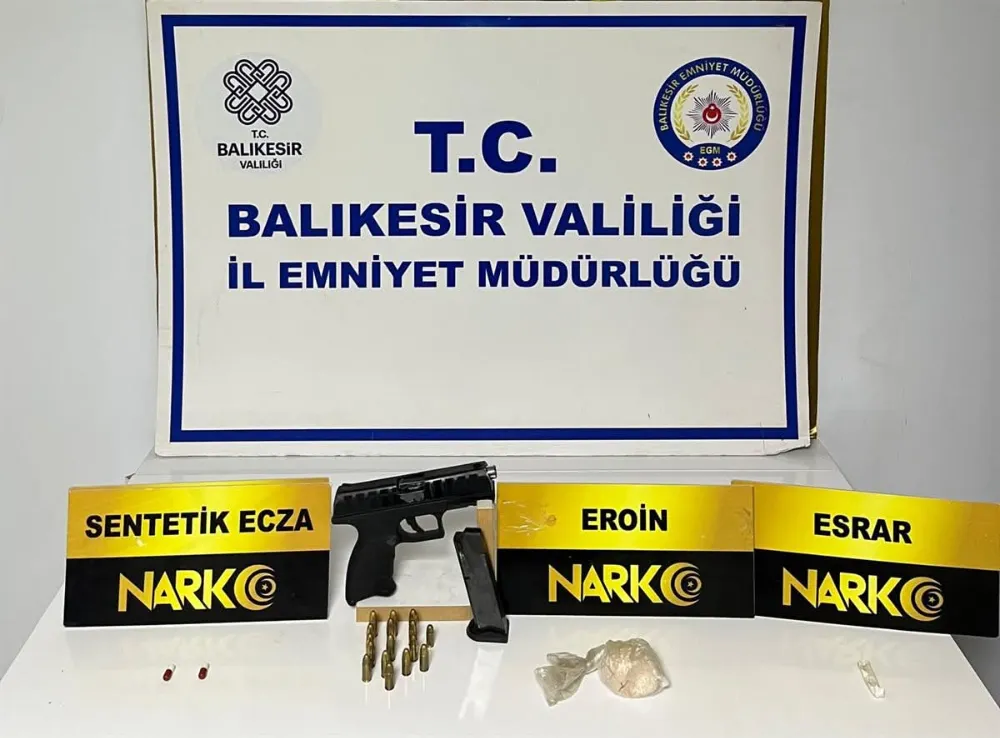 AYVALIK’TA UYUŞTURUCU MADDE OPERASYONU!