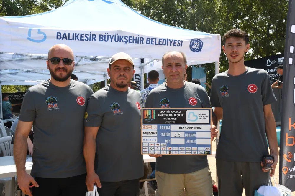 Olta balıkçılarını buluşturan yarışma başladı
