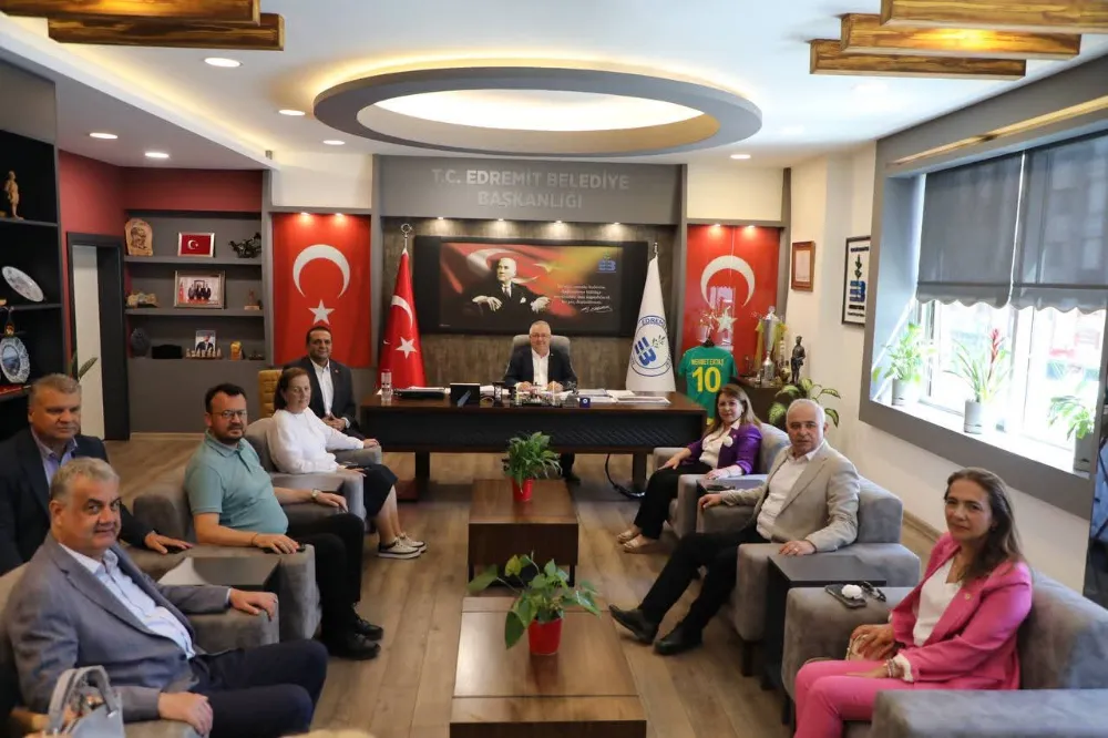 CHP HEYETİNDEN EDREMİT ÇIKARMASI