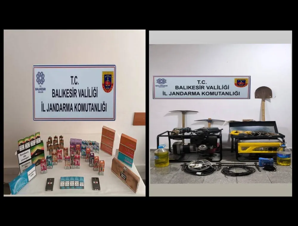 AYVALIK VE KARESİ’DE KAÇAKÇILIK VE ORGANİZE SUÇ OPERASYONLARI