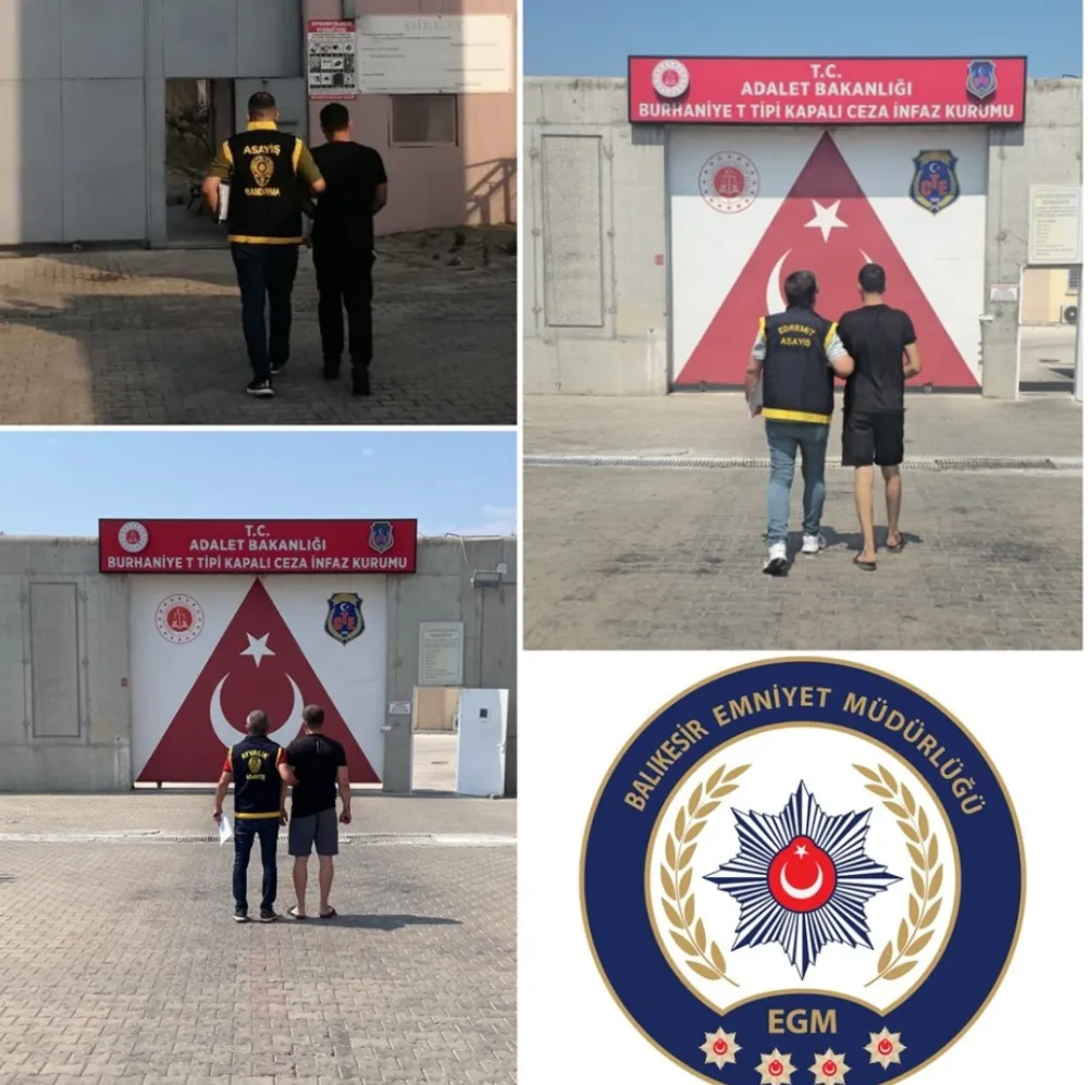 BALIKESİR POLİSİ 27 KİŞİYİ CEZAEVİNE GÖNDERDİ