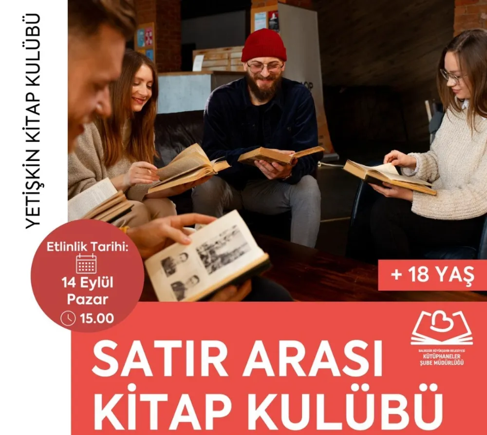 “Satır Arası Kitap Kulübü” kitap tutkunlarını buluşturuyor