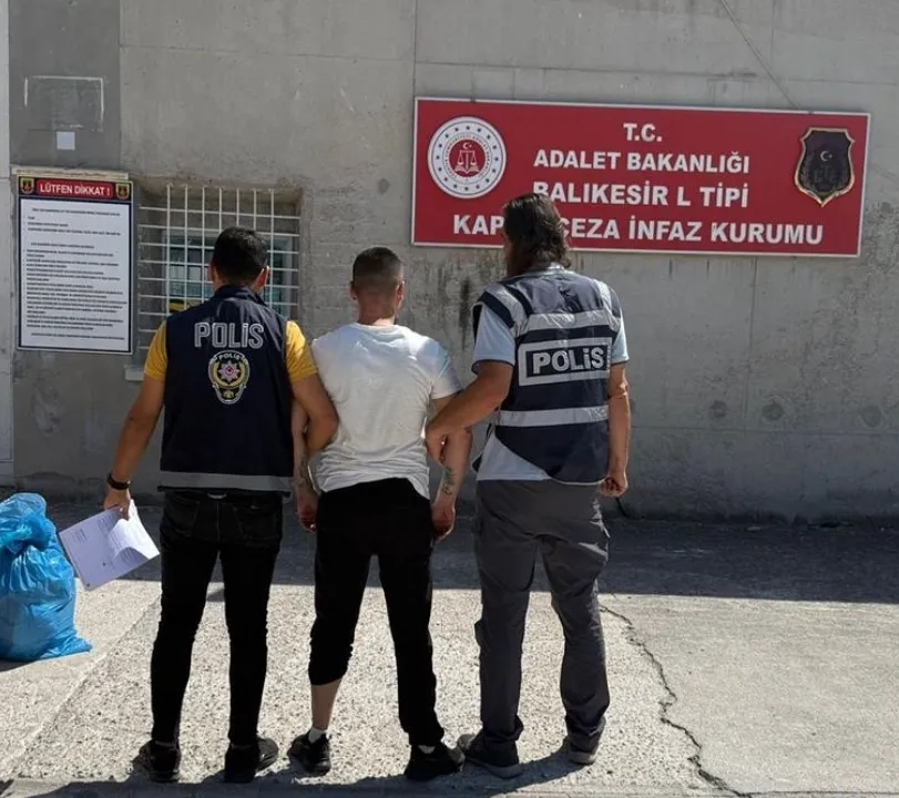 18 YIL HAPİS CEZASI OLAN BIR KİŞİ CEZAEVİNE GÖNDERİLDİ