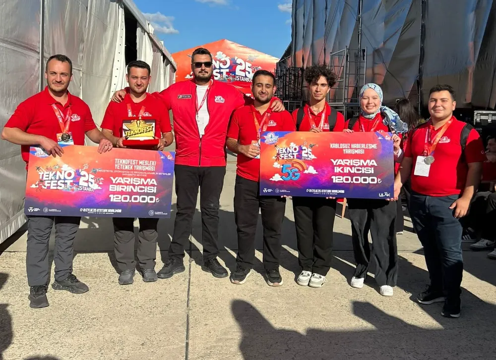 BAÜN’lü Genç Mühendis Adayları 2025 TEKNOFEST’e Damga Vurdu: 1 Birincilik 1 İkincilik