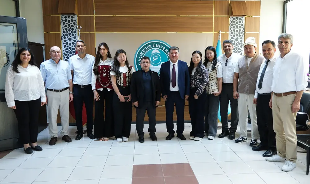 Kırgızistan Uluslararası Üniversitesinden BAÜN’e Ziyaret