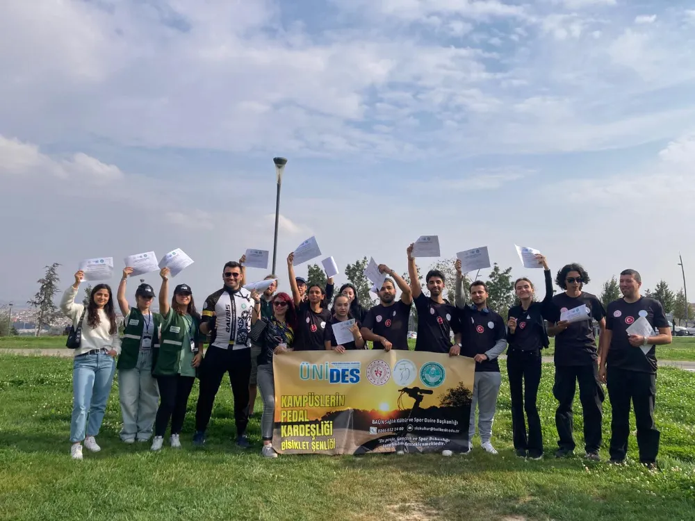 Kampüslerin Pedal Kardeşliği Bisiklet Şenliği” Gerçekleştirildi