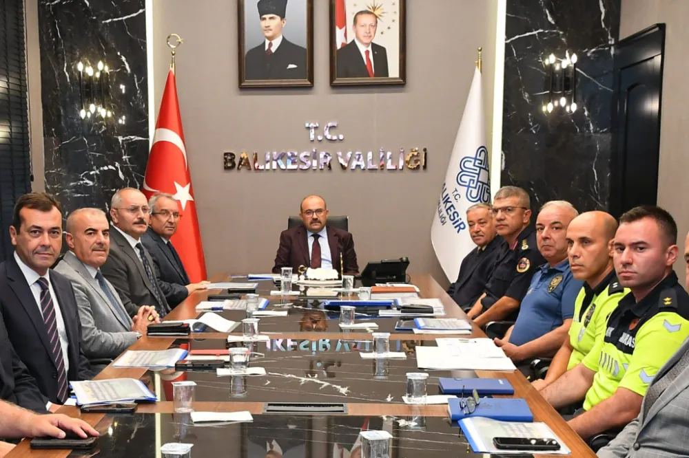 Taşımalı Eğitim Servis Güvenliği Toplantısı Valilikte Gerçekleştirildi