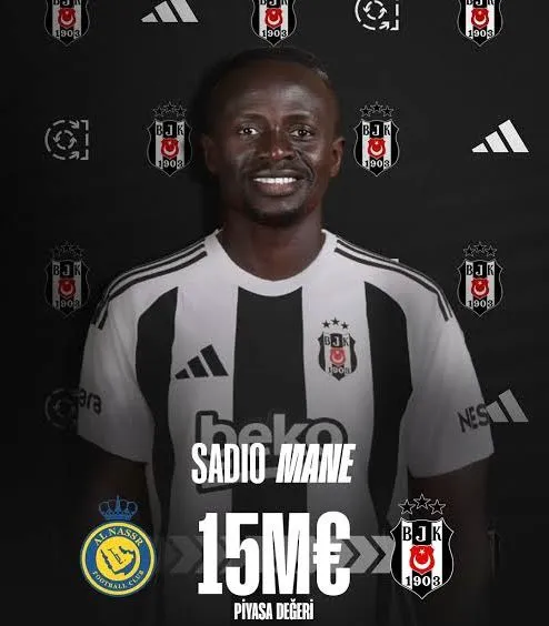 Beşiktaş’tan Mane Hamlesi
